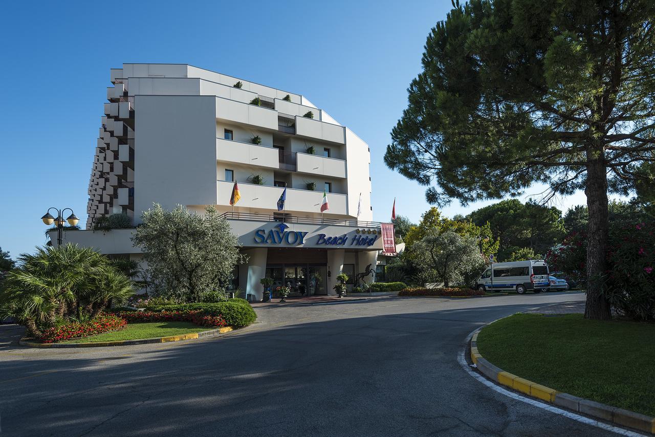 Savoy Beach Hotel & Thermal Spa Bibione Exteriör bild